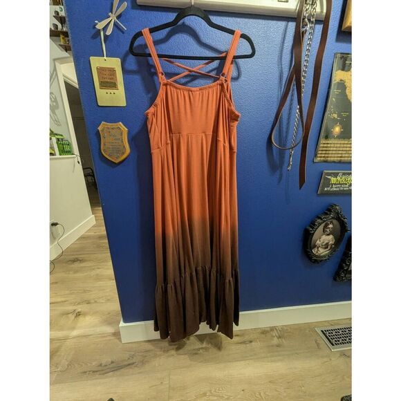 Sz 2 Torrid Ombre Maxi Sundress - Picture 4 of 7